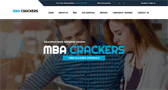 Desktop Screenshot of mbacrackers.com