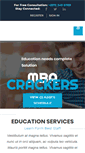 Mobile Screenshot of mbacrackers.com